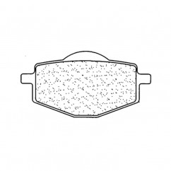 Plaquettes de frein CL BRAKES Scooter métal fritté - 3008SC