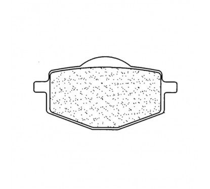 Plaquettes de frein CL BRAKES Scooter métal fritté - 3008SC