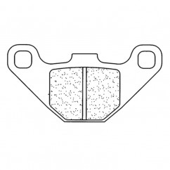 Plaquettes de frein CL BRAKES Off-Road métal fritté - 2469MX10