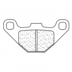 Plaquettes de frein CL BRAKES Route métal fritté - 2306RX3