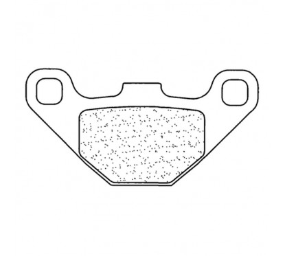 Plaquettes de frein CL BRAKES Scooter métal fritté - 3012SC