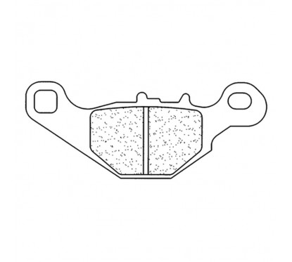 Plaquettes de frein CL BRAKES Off-Road métal fritté - 2914MX10