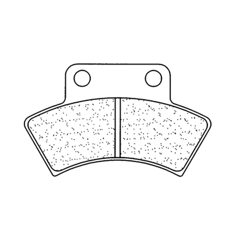 Plaquettes de frein CL BRAKES Quad métal fritté - 2924ATV1