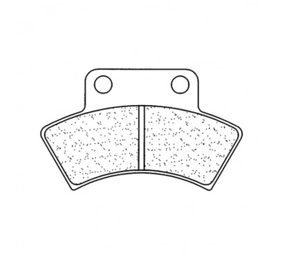 Plaquettes de frein CL BRAKES Quad métal fritté - 2924ATV1