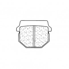 Plaquettes de frein CL BRAKES route métal fritté - 2469S4