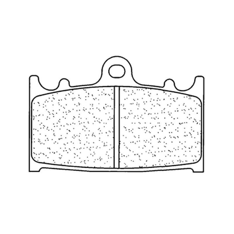 Plaquettes de frein CL BRAKES route métal fritté - 2251A3+