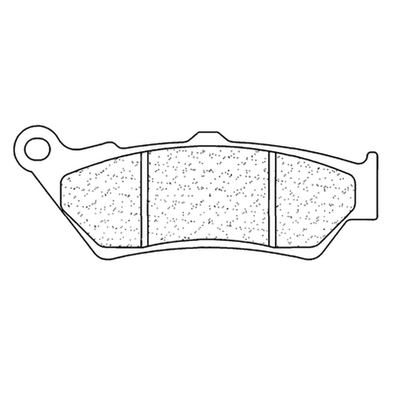 Plaquettes de frein CL BRAKES route métal fritté - 2396A3+