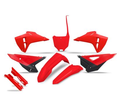 Kit plastiques complet avec protections de fourche UFO - couleur OEM