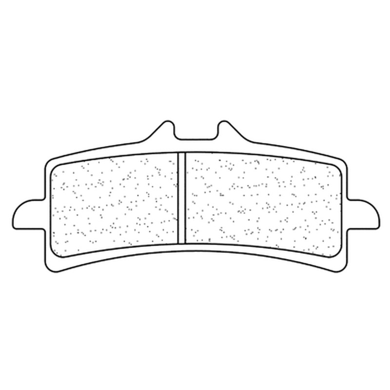 Plaquettes de frein CL BRAKES Racing métal fritté - 1185C60