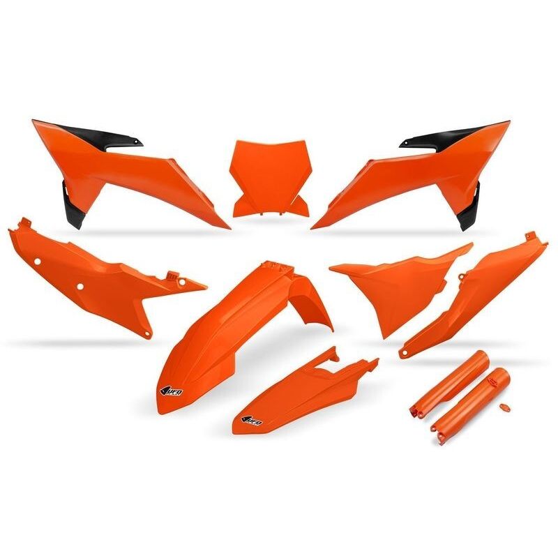Kit plastiques complet avec protections de fourche UFO - couleur OEM