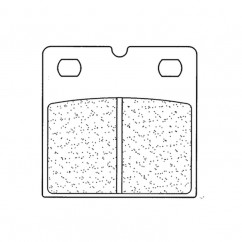 Plaquettes de frein CL BRAKES route métal fritté - 2840A3+