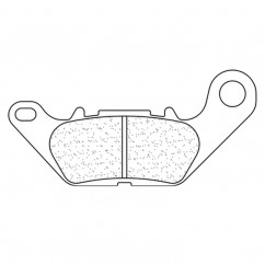 Plaquettes de frein CL BRAKES route métal fritté - 1224S4