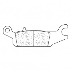 Plaquettes de frein CL BRAKES Quad métal fritté - 1195ATV1