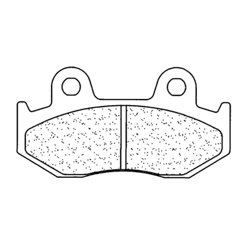 Plaquettes de frein CL BRAKES route métal fritté - 2451A3+