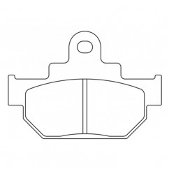 Plaquettes de frein CL BRAKES route métal fritté - 2387A3+