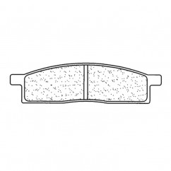 Plaquettes de frein CL BRAKES Off-Road métal fritté - 2424MX10