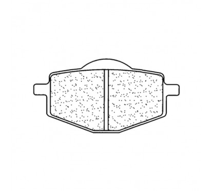 Plaquettes de frein CL BRAKES Off-Road métal fritté - 2284MX10