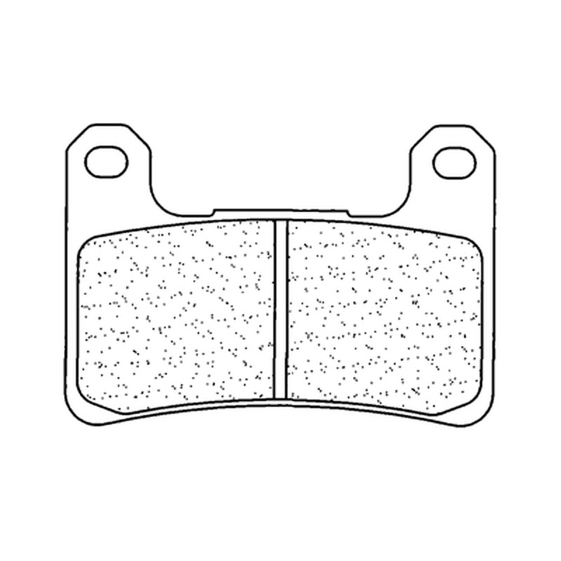 Plaquettes de frein CL BRAKES Racing métal fritté - 1133C60