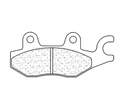 Plaquettes de frein CL BRAKES Quad métal fritté - 2326ATV1