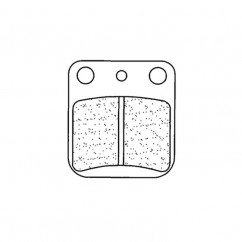 Plaquettes de frein CL BRAKES route métal fritté - 2408S4