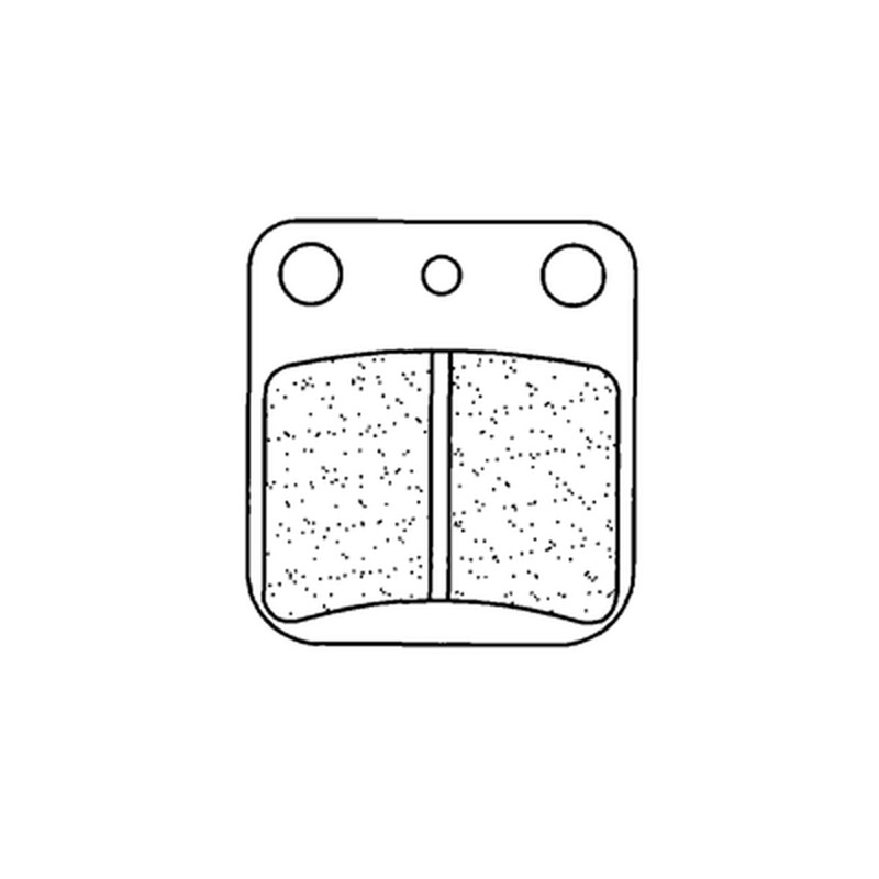 Plaquettes de frein CL BRAKES route métal fritté - 2408S4