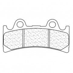 Plaquettes de frein CL BRAKES route métal fritté - 2254A3+