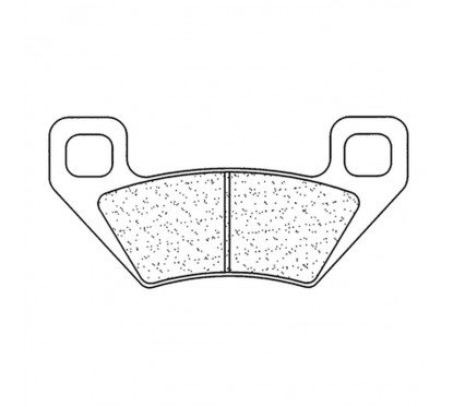 Plaquettes de frein CL BRAKES Quad métal fritté - 1171ATV1