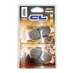 Plaquettes de frein CL BRAKES Quad métal fritté -  C1262ATV1