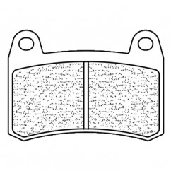 Plaquettes de frein CL BRAKES route métal fritté - 1274S4