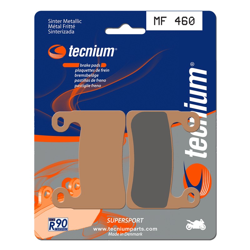 Plaquettes de frein TECNIUM Performance métal fritté - MF460