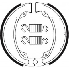 Mâchoires de frein TECNIUM Street/Quad organique - BA055