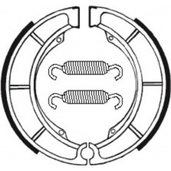 Mâchoires de frein TECNIUM Street/Quad organique - BA098