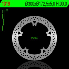 Disque de frein NG BRAKES rond flottant