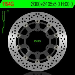 Disque de frein NG BRAKES rond flottant