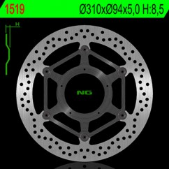 Disque de frein NG BRAKES rond flottant