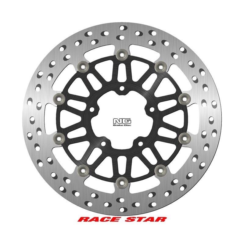 Disque de frein NG BRAKES Race Star rond flottant