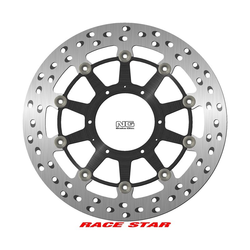 Disque de frein NG BRAKES Race Star rond flottant