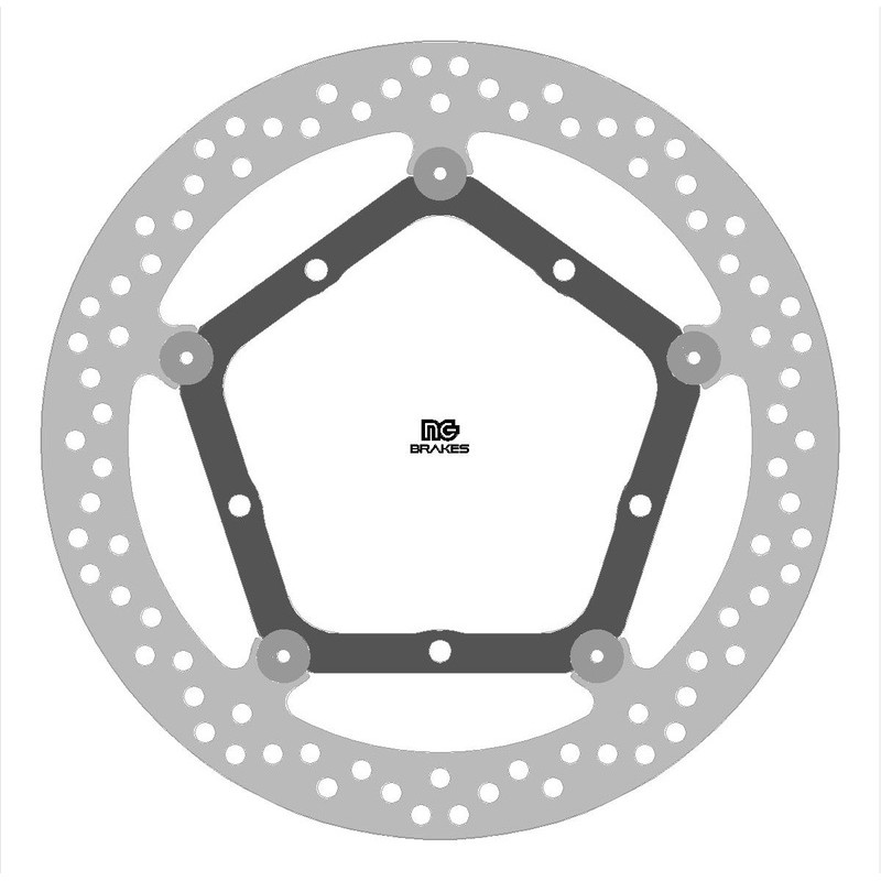 Disque de frein NG BRAKES rond flottant