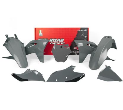 Kit plastiques RACETECH - Quantum Grey Gas Gas