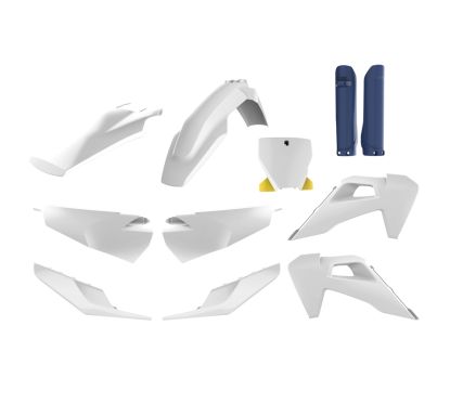 Kit plastiques POLISPORT - couleur origine (19-22) Husqvarna TC/FC