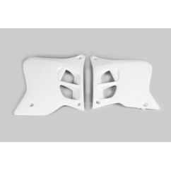 Ouïes de radiateur UFO blanc Yamaha