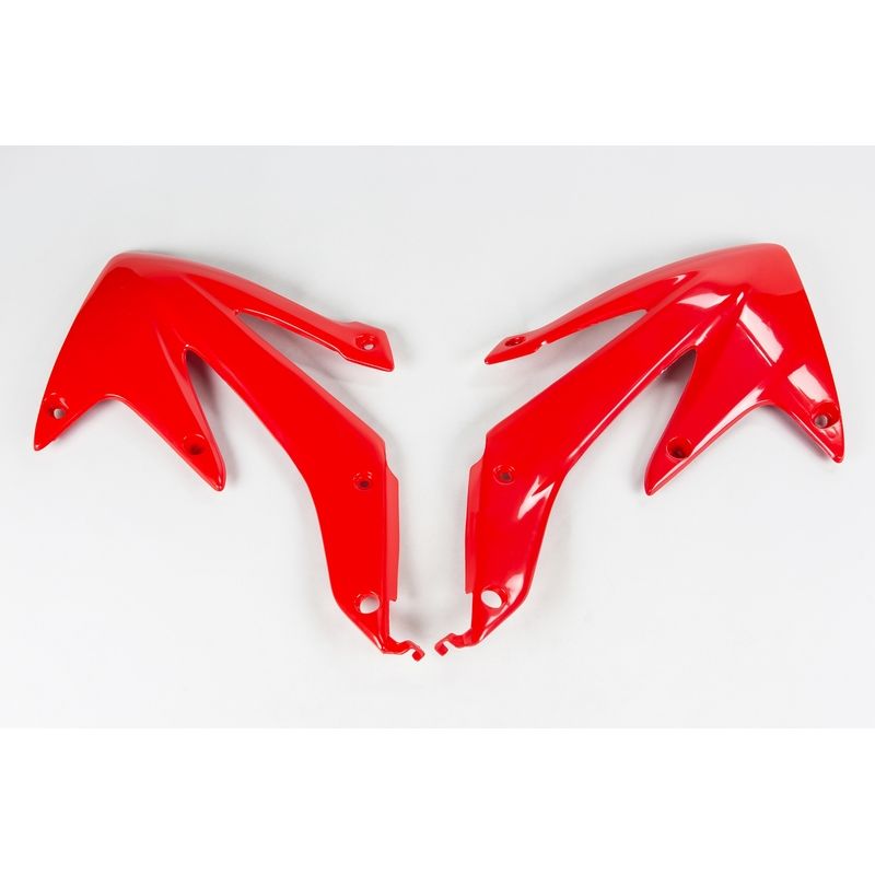Ouïes de radiateur UFO rouge Honda CRF450X Ouïes de radiateur UFO rouge Honda CRF450X