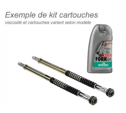 Kit cartouches de fourche BITUBO + huile de fourche MOTOREX Yamaha R6