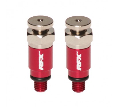 Purgeurs de fourche  RFX Pro M5x0,8 (Rouge) Kayaba/Showa