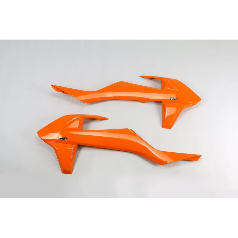 Ouïes de radiateur UFO orange KTM