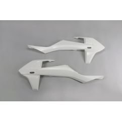 Ouïes de radiateur UFO blanc KTM
