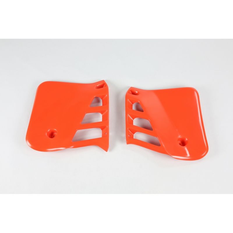 Ouïes de radiateur UFO orange Honda CR250R Ouïes de radiateur UFO orange Honda CR250R