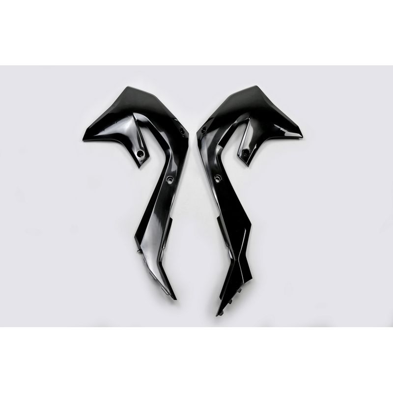 Ouïes de radiateur UFO noir Kawasaki KX450 Ouïes de radiateur UFO noir Kawasaki KX450