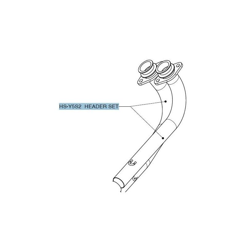 HEADPIPE KIT SS T-MAX