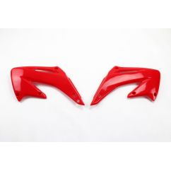 Ouïes de radiateur UFO rouge Honda CR125R/250R